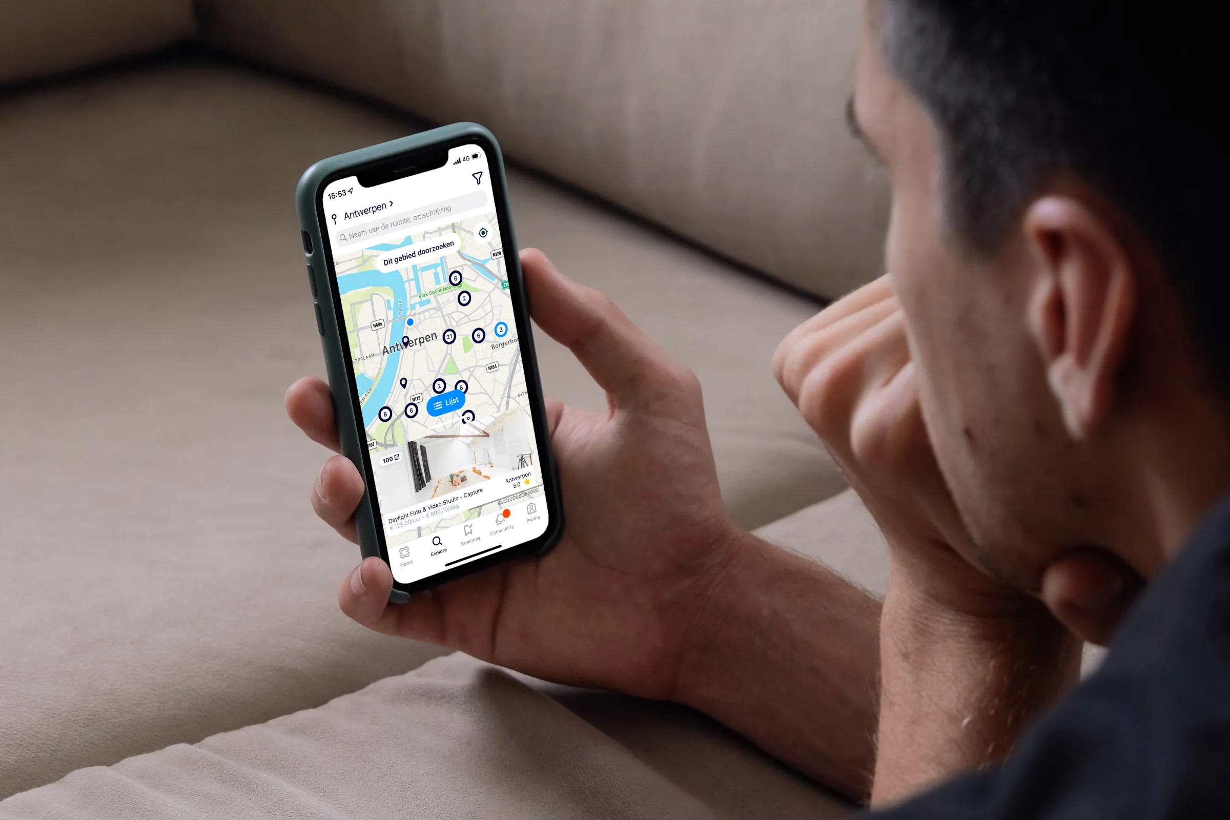 Cocom — space sharing application