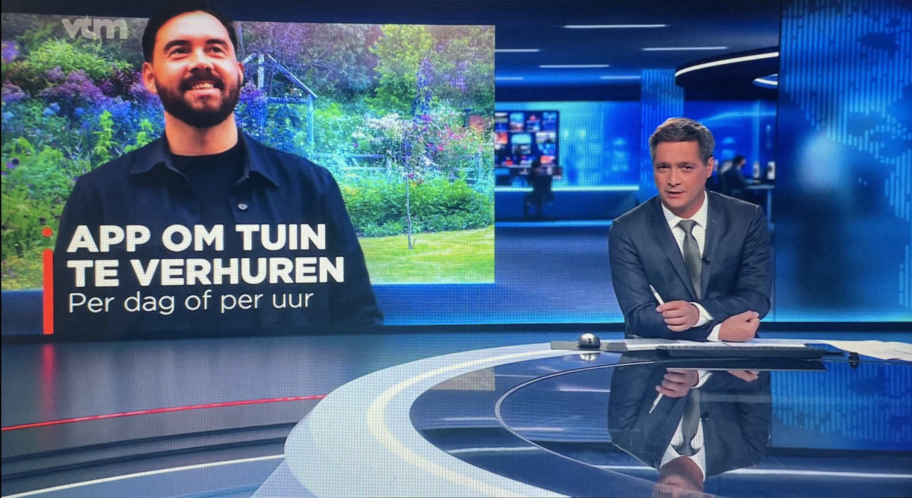 VTM Nieuws, 11 October 2022: Cocom on the evening news.