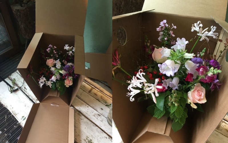 Tested with a real bouquet.
